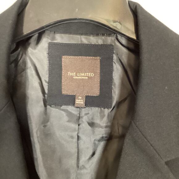 The Limited Collection Classic Timeless Black Blazer 4-Button 14 Dark Academia - Picture 2 of 5